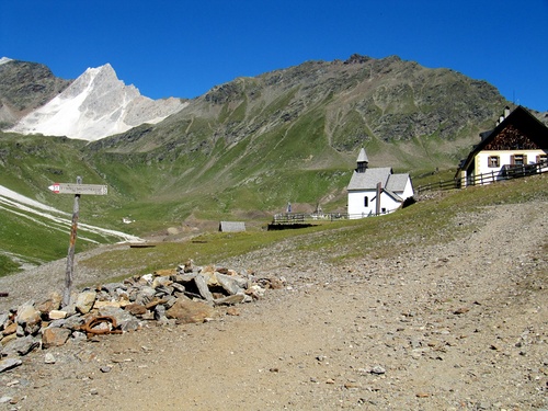 Ehemaliges Knappendorf St. Martin am Schneeberg im Passeiertal in Südtirol